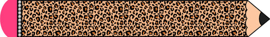 POD Cheetah Pencil Bow Strip